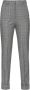 Pinko Elegante Winter Geruite Broek Gray Dames - Thumbnail 1