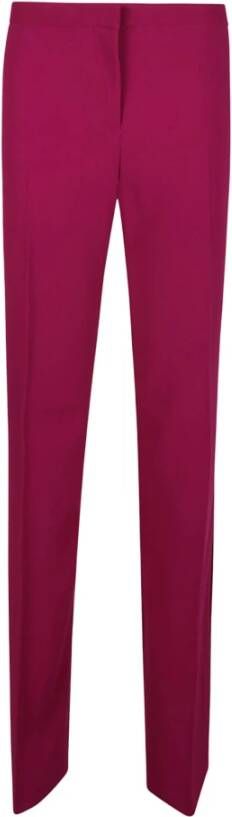 Pinko Slim-fit Trousers Roze Dames