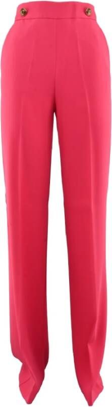 Pinko Sboratory 10 Crape Stretch trousers Roze Dames