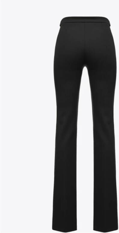 Pinko Slim-fit Trousers Zwart Dames