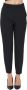Pinko Parana Slim Fit Broek met Hoge Taille Black Dames - Thumbnail 4
