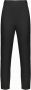 Pinko Parana Slim Fit Broek met Hoge Taille Black Dames - Thumbnail 1