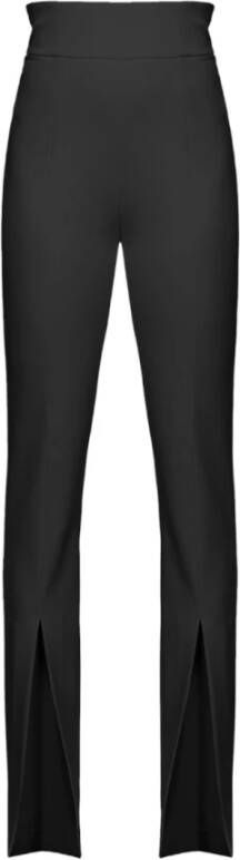 Pinko Slim-fit Trousers Zwart Dames