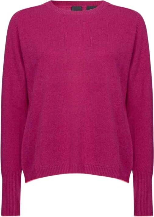 Pinko Stijlvolle Breiwerken Purple Dames