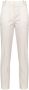 Pinko Crèmekleurige broek met gestikte details en gestreken vouw Beige Dames - Thumbnail 1