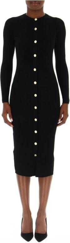 Pinko Stijlvolle Jurk Zwart Dames