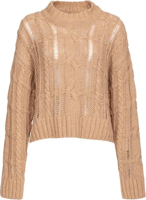 Pinko Stijlvolle Mode Beige Dames