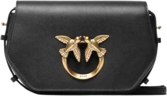 Pinko Crossbody bags Love Click Exagon Mini in zwart