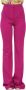 Pinko Paarse Bougainvillea Wijde Broek Purple Dames - Thumbnail 1