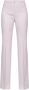 Pinko Straight Trousers Pink Dames - Thumbnail 2