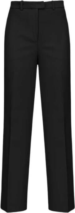 Pinko Straight Trousers Zwart Dames