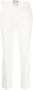 Pinko Stretch Linnen Plaza Broek Beige Dames - Thumbnail 5