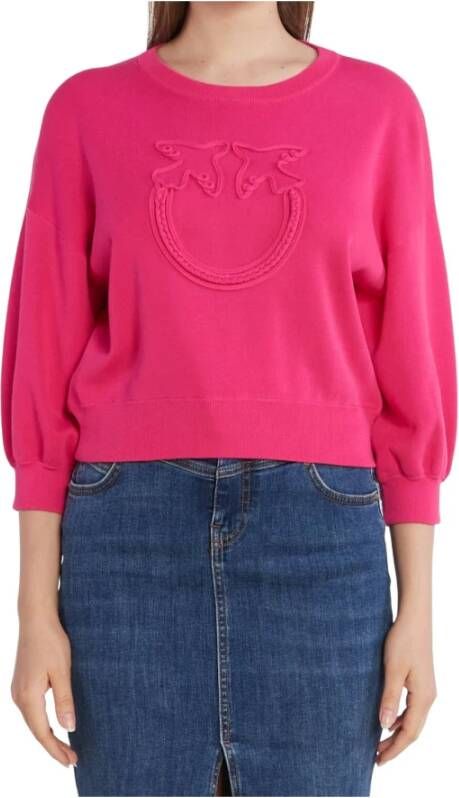 Pinko Sweatshirt Roze Dames