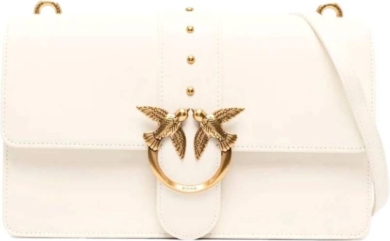 Pinko Schoudertas Samenstelling 100% Code 100053-A0F1-Z14Q White Dames - Foto 5