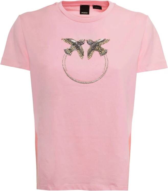 Pinko t-shirt Roze Dames