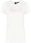 Pinko T-shirt with jewel chain Wit Dames - Thumbnail 1