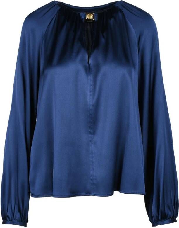 Pinko T-Shirts Blauw Dames