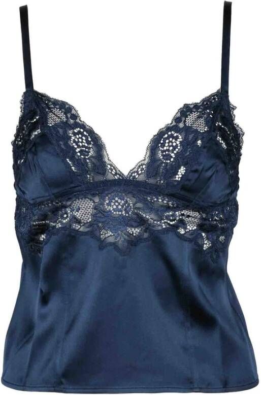 Pinko T-Shirts Blauw Dames