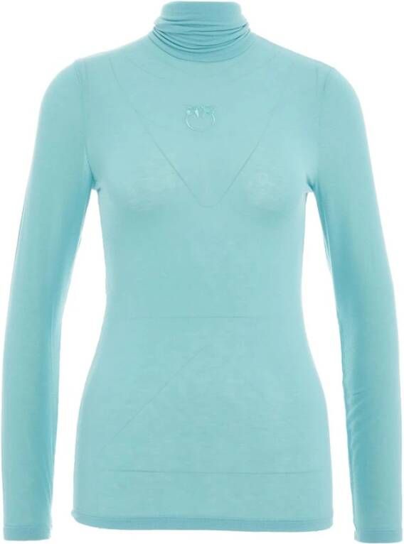 Pinko T-Shirts Blauw Dames