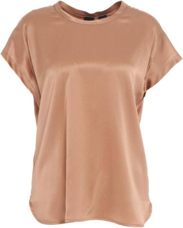 pinko T-Shirts Bruin Dames