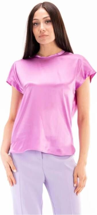 Pinko T-Shirts Purple Dames