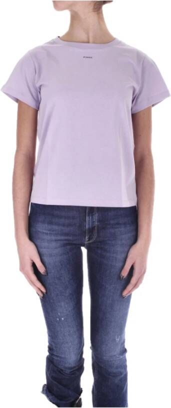 Pinko t-shirt paars YA7 Paars Dames