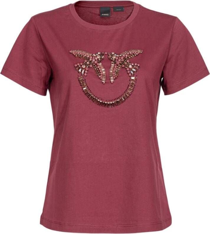 Pinko T-Shirts Rood Dames