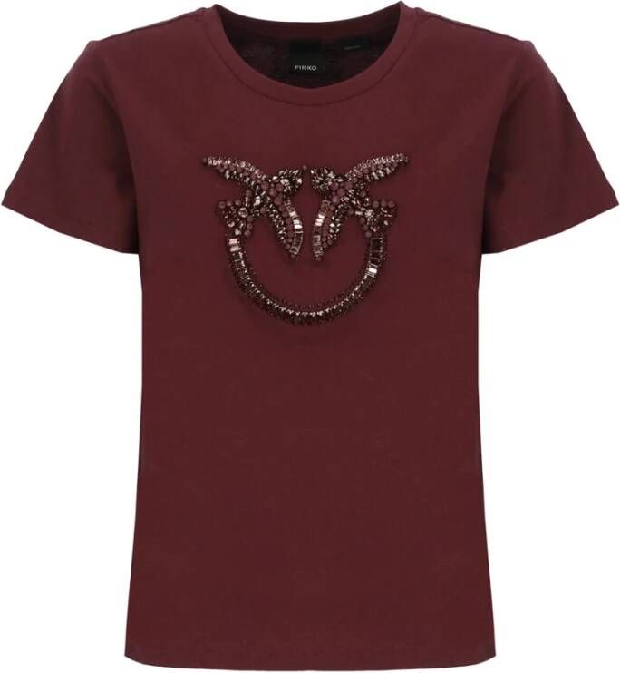 Pinko T-Shirts Rood Dames