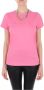 Pinko T-shirt with jewel chain Roze Dames - Thumbnail 1