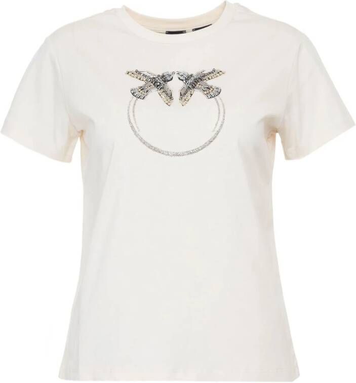 Pinko T-shirts Beige Dames