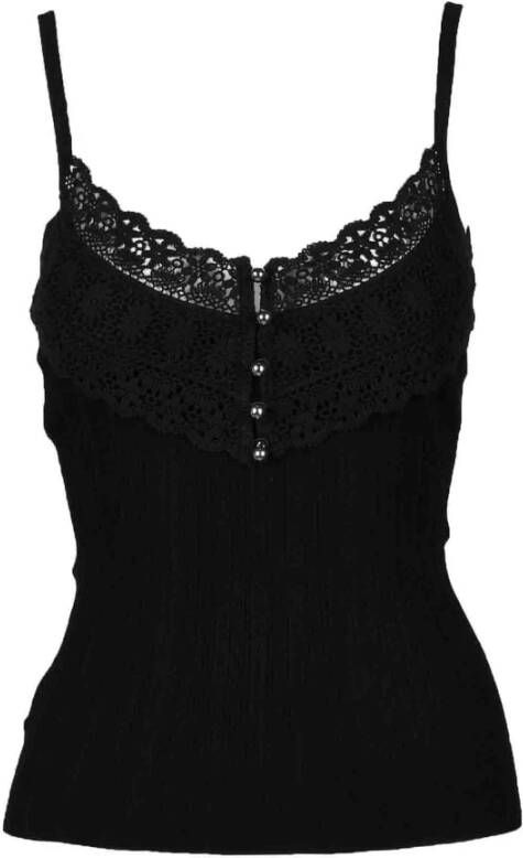 Pinko T-Shirts Zwart Dames