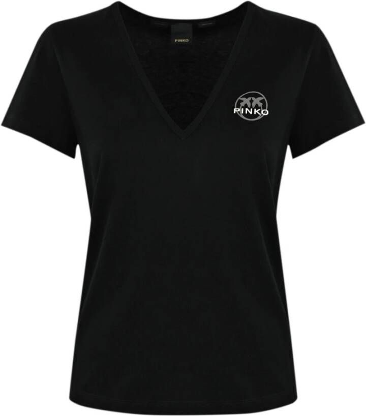 Pinko T-Shirts Zwart Dames