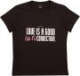 Pinko T-Shirts Zwart Dames - Thumbnail 1