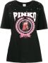 Pinko Zwarte Dames T-shirt Black Dames - Thumbnail 1