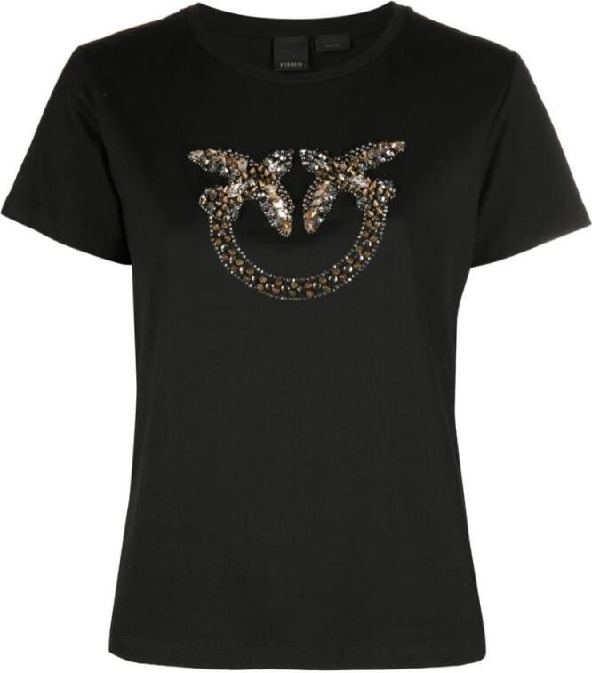 Pinko T-shirts Zwart Dames