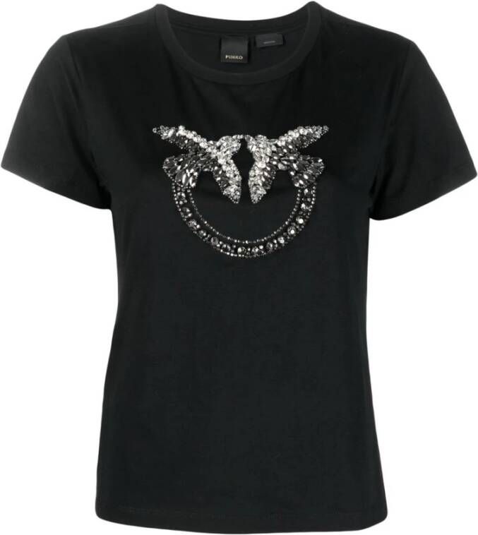 Pinko T-Shirts Zwart Dames