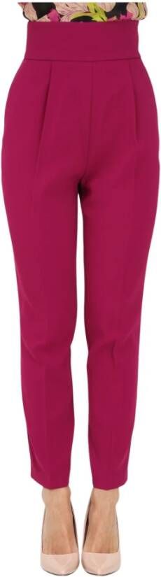 pinko Tapered Trousers Roze Dames