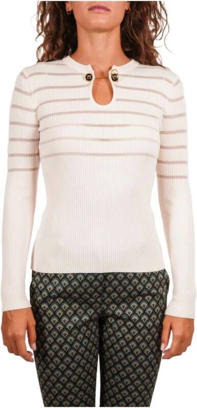 Pinko Tops met lange mouwen Beige Dames