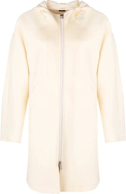 Pinko Trench Coats Beige Dames