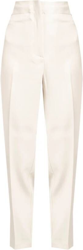 Pinko Trousers Beige Dames