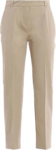 Pinko Stijlvolle Chino's voor Vrouwen Beige Dames