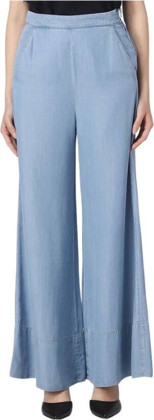 Pinko Trousers Blauw Dames