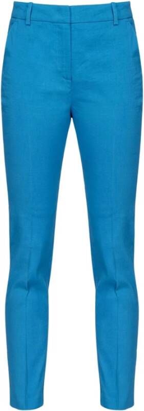 Pinko Skinny Trousers Blauw Dames