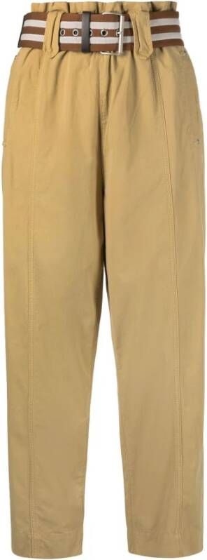 pinko Trousers Bruin Dames