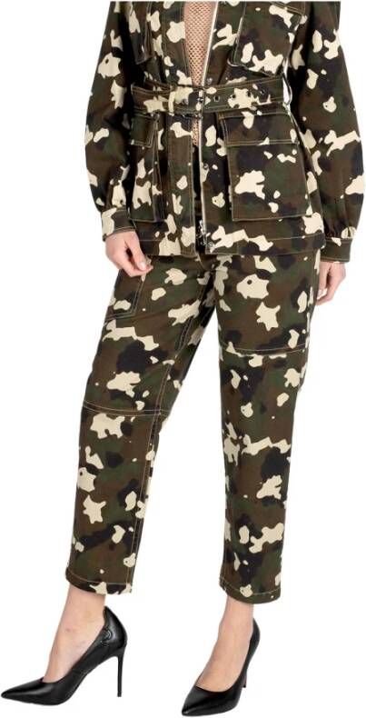 Pinko Nemo -broek Groen Dames