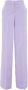 Pinko Elegant Wide Leg Crepe Pants Purple Dames - Thumbnail 1
