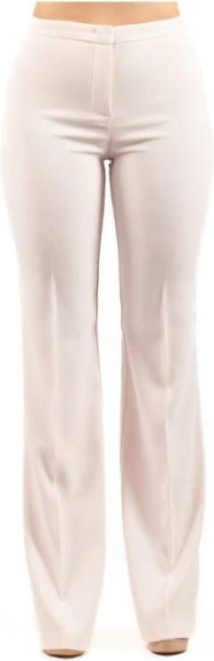 Pinko Straight Trousers Pink Dames