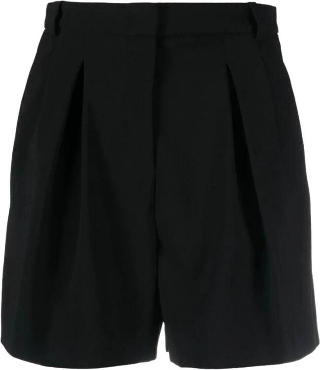 Pinko Stijlvolle korte shorts voor vrouwen Black Dames