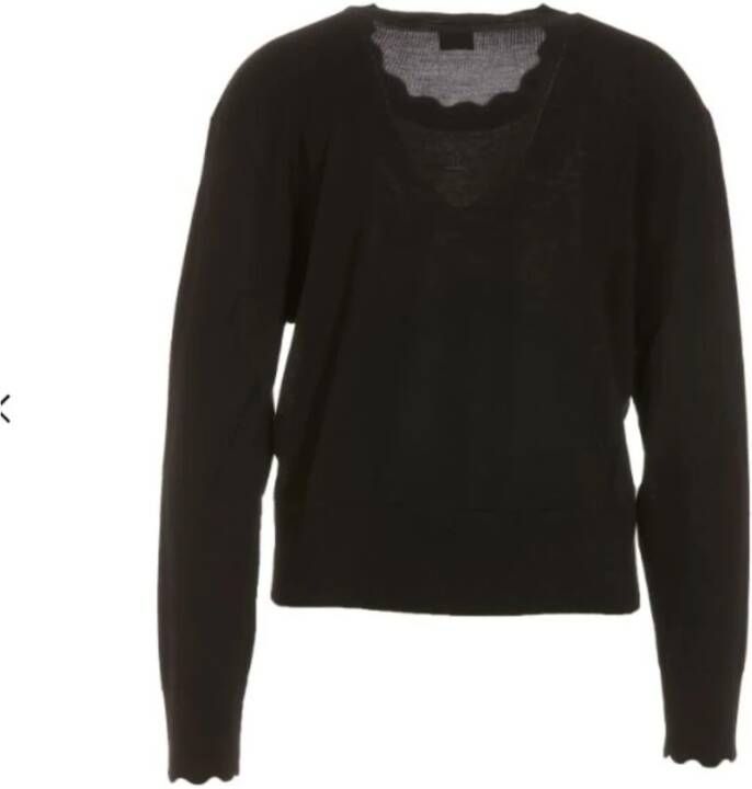 Pinko Knitwear Miinto-0BBE7176D66E33185E5E Zwart Dames