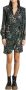 Pinko Korte Viscosejurk met Luipaardprint Multicolor Dames - Thumbnail 4